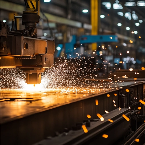 A Steel Usinagem produz peças e equipamentos para a indústria metalúrgica